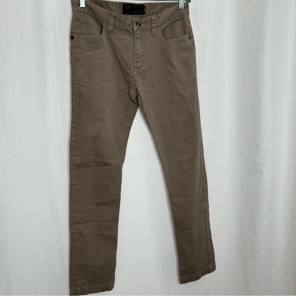 Oakley men’s tan slim fit pants jeans 32 X 32